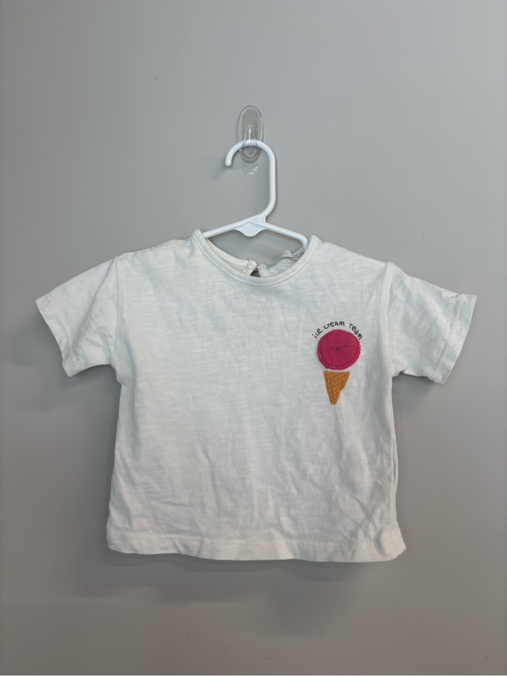 Baby Zara Ice Cream Tee 3-6M